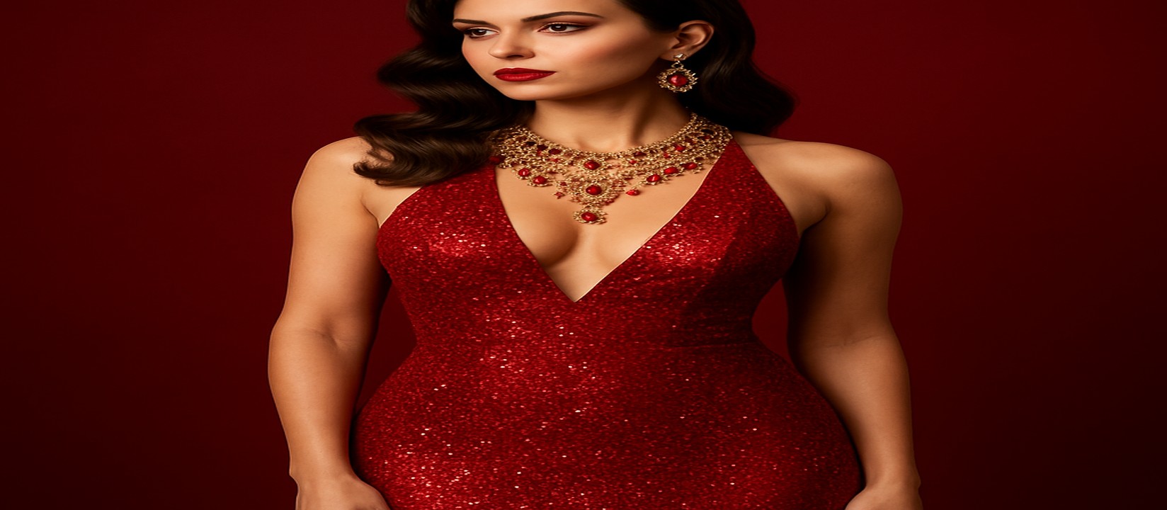 7777bdt গেমিং প্ল্যাটফর্মে টেবিলের সামনে লাল পোশাকধারী একজন নারী খেলার